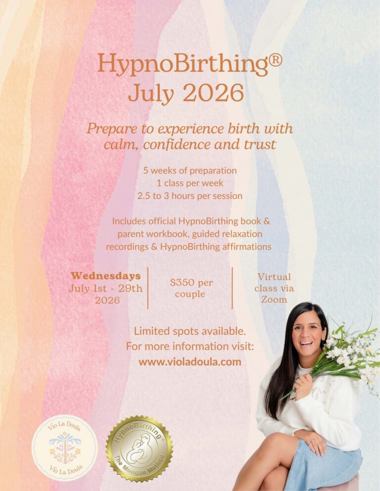 Poster HypnoBirthing January 2026 A4 Flyers Vertical 768x994