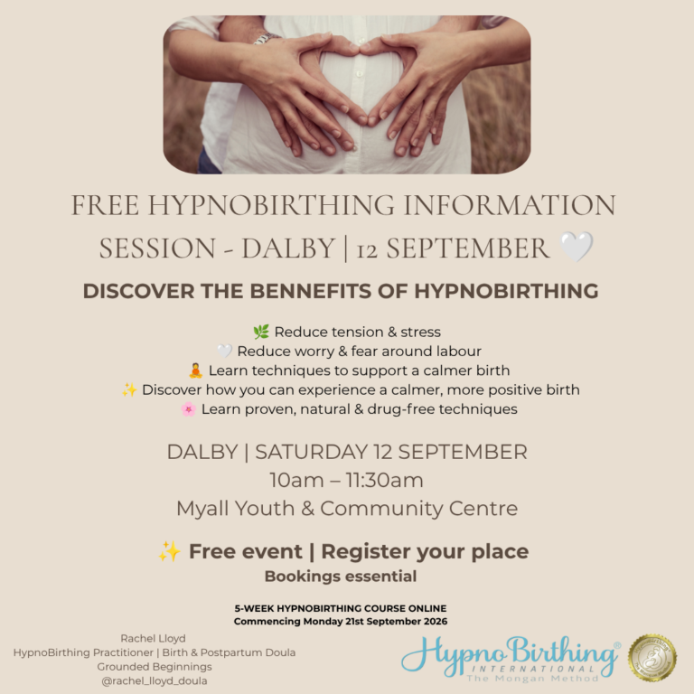 FREE HYPNOBIRTHING INFORMATION Dalby 🤍 1 768x768